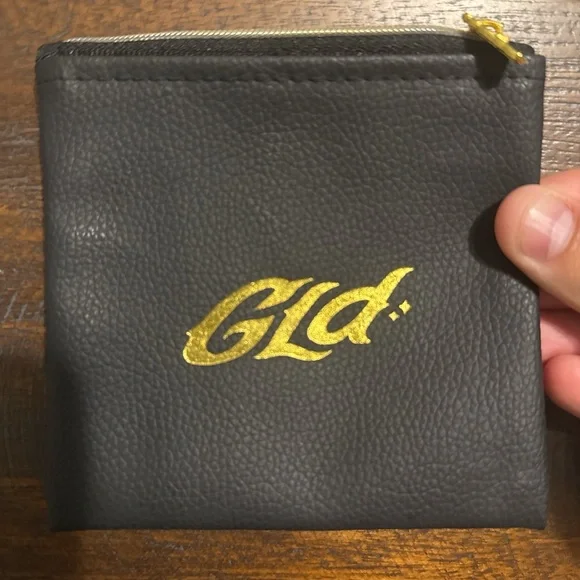 Gold Chain Necklace with Black Pouch - Picture 3 of 3